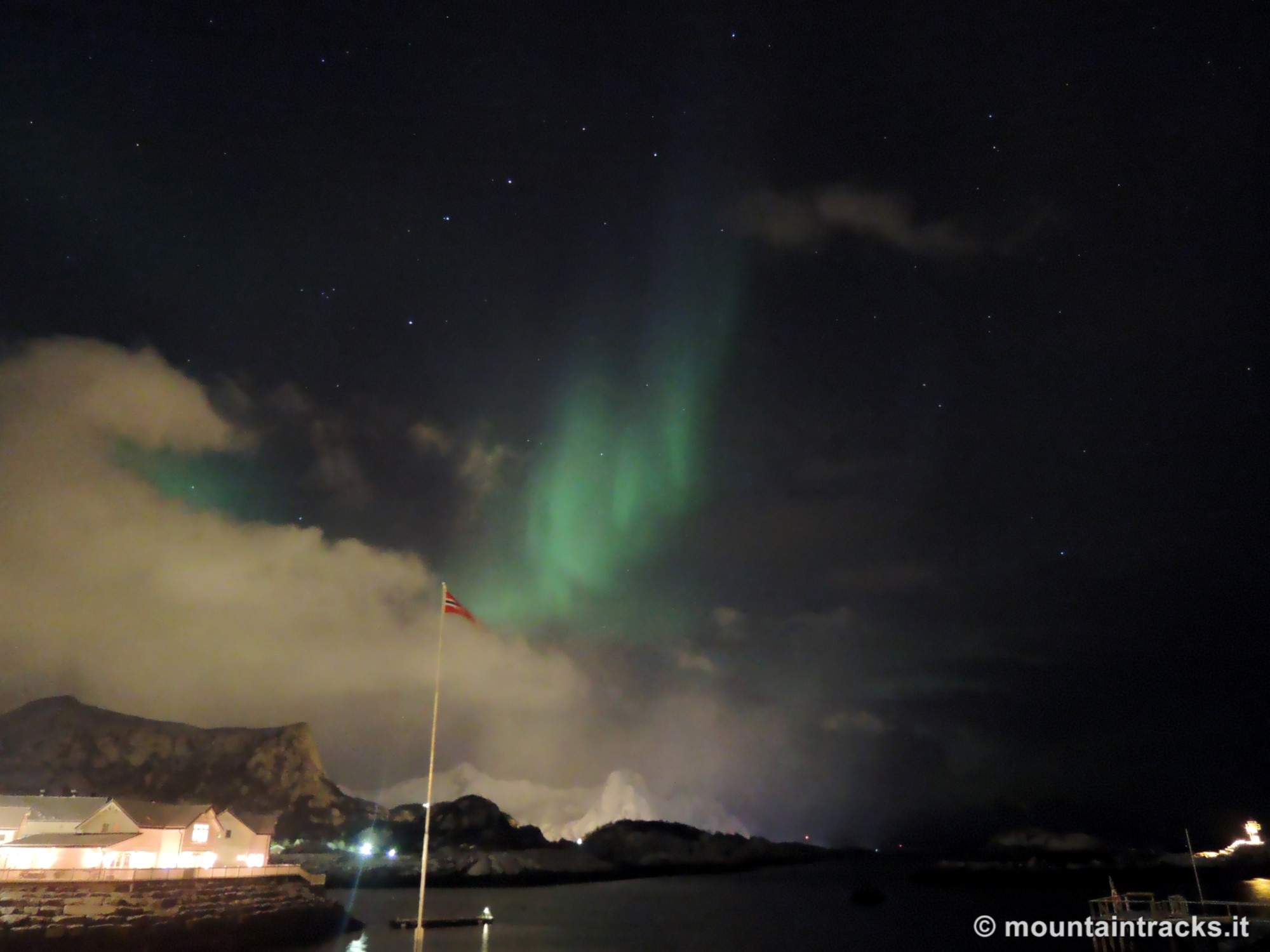 Aurora boreale, kabelvag, northern lights