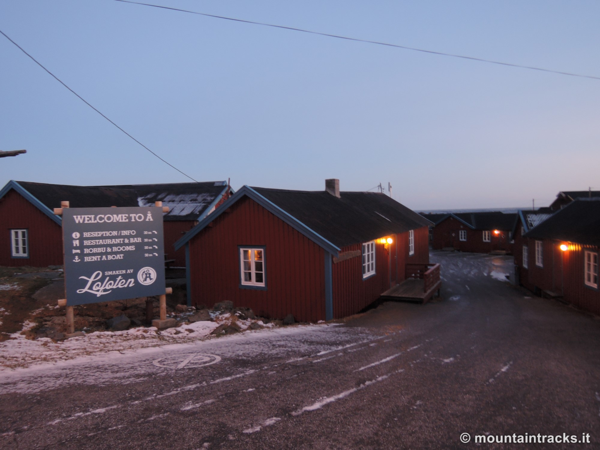 Å i Lofoten village